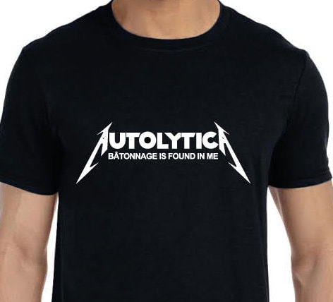 Autolysis Lees Batonnage Metallica wine t-shirt