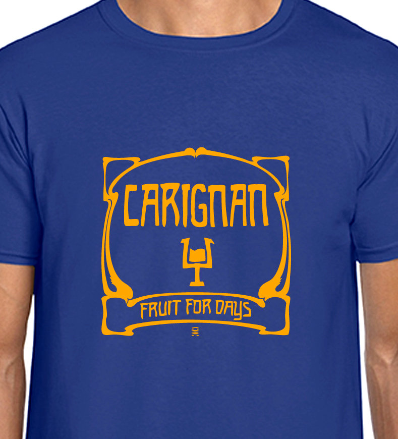 Carignan Fruit for days wine t-shirt Can Future days krautrock t-shirt